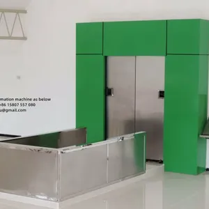 Human Cremation Machine Diesel or LPG Crematory Equipment Crematorium Incinerator No Smell No Smoke Crematory thumbnail-1