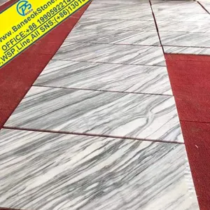 White Manhattan Marble for Home Hotel Lobby thumbnail-1