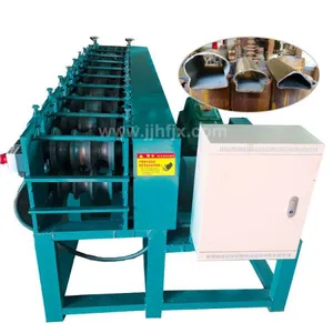 Special Shape Steel Pipe Making Machine for Metal Door Frame Profile (P Shaped) thumbnail-4