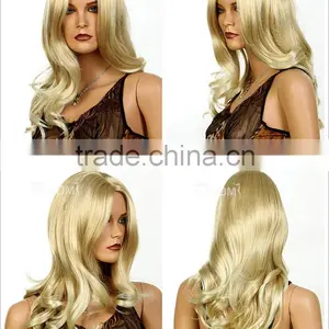 W3411 Human Hair Virgin Cambodian Hair Half Wig thumbnail-2