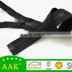 #3 Rubber Zipper Plastic Zipper Strip Open End Zipper With Pin and Box Accessories for Bags thumbnail-1
