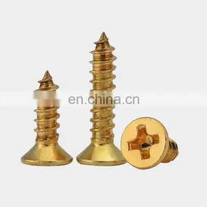 Black Stainless Steel 304/316 Flat Head Grade 8.8 Self-tapping Screws thumbnail-1