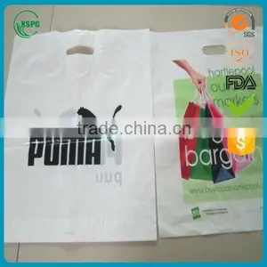 Die Cut Handle Plastic Bag thumbnail-1