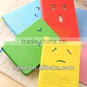 Mini Hardcover Notebook Expression Smile Notebook thumbnail-1