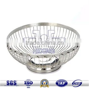 Stainless Steel Wire Mesh Fruit Basket thumbnail-1