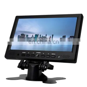 7 Inch Industrial Screen LED Computer Monitor PC Monitor With VGA/HDMI/AV Cable thumbnail-2