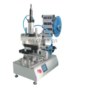 Small Two Sides Labeling Label Machine for Flat Perfume Bottle thumbnail-1