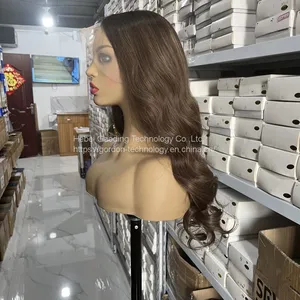 4-8 150% 13x6 Luxury Highlight Human Hair Lace Wig With Factory Price thumbnail-2