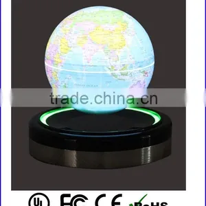 2015 Newest Plastic World Globe With Map , Mini World Globe With Inductive Lighting thumbnail-1