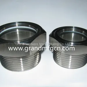 NPT1 1/4 INCH Stainless Steel 304 Oil Sight Glass Oil Level Checking View Ports in Stock thumbnail-5