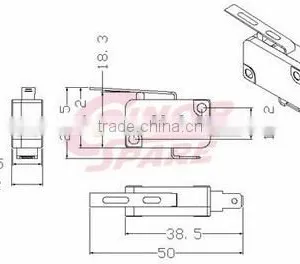 Factory Best Choice Hotsell Wire Lever Micro Switch thumbnail-3