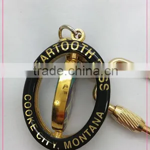 Beartooth Pass Cooke City Montana Enamel Key Chain thumbnail-2