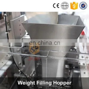 Good Quality Automatic Beef Jerky Flat Pouch Packaging Machine Beef Jerky Nitrogen Gas Flush Beef Jerky Packing Machine thumbnail-4