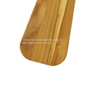 Hot Sale Acacia Wood Tray Board Charcuterie Platter and Serving Meat Board With Holes Chopping Block Cutting Board thumbnail-3