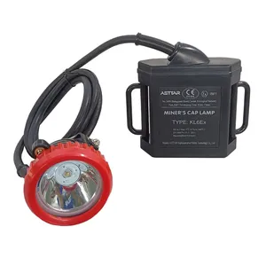 Exploison-proof Intrinsically Safe ATEX Certified LED Rechargeable Headlamp Miner Safety Helmet Lamp thumbnail-1
