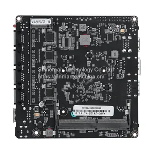 Intel N4000 2-Core Nano PC Motherboard for NUC PC w/ UHD Graphics 600 Dual 4K Display 4*Gigabit LAN 4*RJ45 thumbnail-2