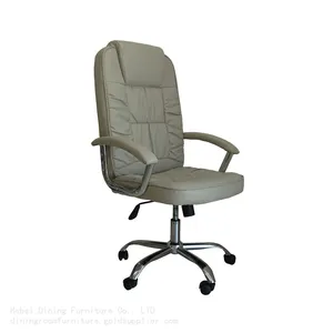Leather Round Radial Leg Office Chair DC-B05 thumbnail-1
