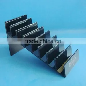 Acrylic Wallet Stand Balck Wallet Holder Purse Stand thumbnail-1