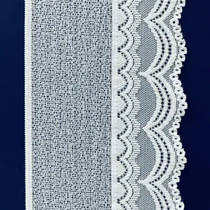 Factory Sale Lace Trim Ribbon Stretchy Lace With Floral Pattern for Bridal Wedding Decorations, Sewing DIY Making and DIY Crafts thumbnail-2