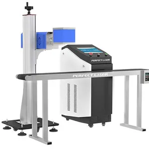 Nonmetallic Materials Online Flying CO2 Laser Marking Engraving Machine thumbnail-1