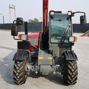 HZM2812T Mini Telehandler Lifting 4.5m, Compact and Flexible,Electronic Multifunctional Joystick thumbnail-2