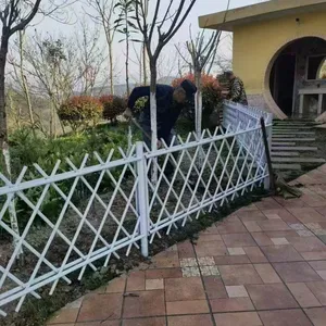 Stainless Steel Imitation Bamboo Guardrail Garden Vegetable Farm Courtyard Fence thumbnail-3