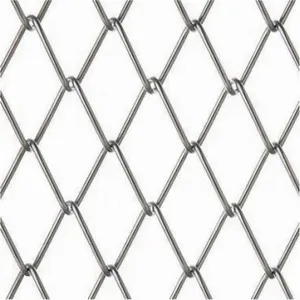 Customized Direct Factory Galvanized PVC Coated Chain Link Fence thumbnail-4