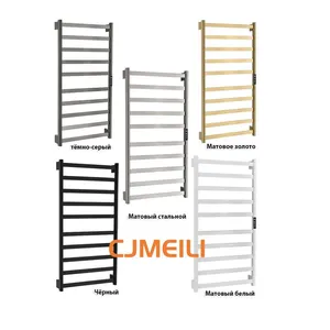 Bathroom Electric Heated Towel Rack, Towel Warmer for Bathroom, Wall Mounted Stainless Steel,5 Colours thumbnail-4