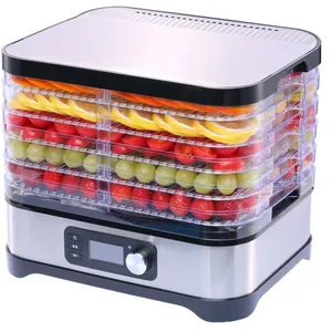5 Tray Electric Meat Dehydrator Machine With Digital Timer thumbnail-4