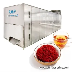 Factory Direct Saffron Drying Sterilization Microwave Dryer Industrial Continuous Type thumbnail-1