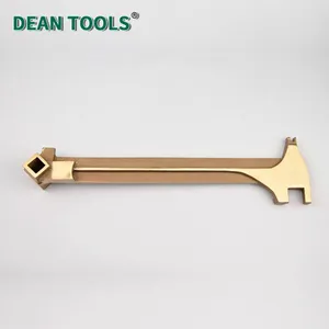 Non-Sparking Multifunction Drum Wrench 385mm Length 92mm Head Height 58mm End for Oil Drums thumbnail-4