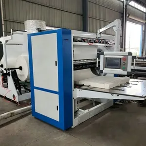 Hot Sales Full Automatic Paper Folding Machine With Engine Pump Facial Tissue Paper Production Machinery 100 Pcs/Min Capacity thumbnail-2