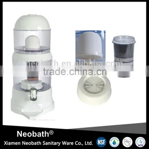 16L White Color Mineral Water Pot / 7 Stage Filter Table Top Filter thumbnail-1
