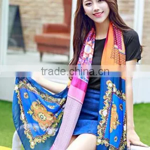 New Style Printed Fashion Lady Scarf/Comfortable Lady Scarf thumbnail-4