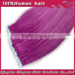 Brazilian Remy Human Hair Japanese Hair Tape Hair Extension thumbnail-4