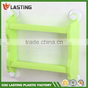 2 Layers Multi-function Plastic Bathroom & Kitchen Storage Shelf With Super Suction thumbnail-3