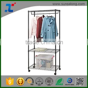 Easy to Assemble Steel Chrome Metal Shelving thumbnail-1
