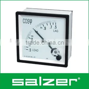 Salzer Brand Analog Power Factor Panel Meter thumbnail-1