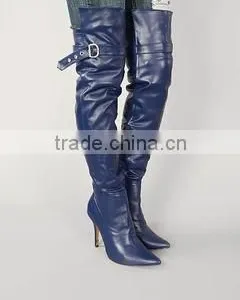 High Quality Lady Boot Leather Winter Boot Long Boots thumbnail-1