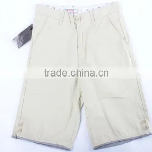 Mens New Arrival Cheap100%cotton Stock Apparel Washed Shorts thumbnail-1