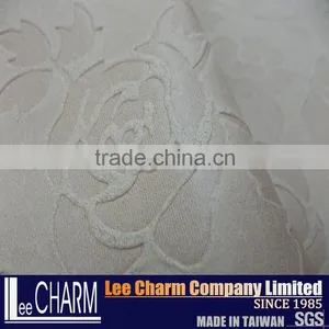100% Polyester Rose Patterns Leather-look Fabric for Upholstery thumbnail-5