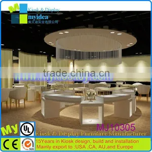 Top Grade and Low Price Watch Glass Display Kiosk/showcase/cabinet,watch Shop Design,watch Store Furniture thumbnail-1