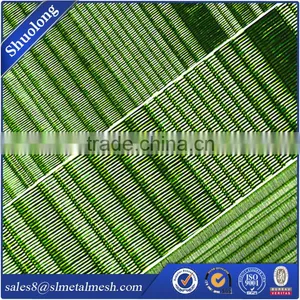 Green Mesh Fabric for Architectural Use Metal Mesh Cloth thumbnail-1