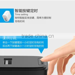 Joyroom 2.4A Digital Display Screen Double USB Ports Charger For IOS+Android Smarter Travel Charger For IPhone TB-0237 thumbnail-5
