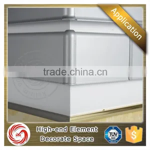 Commercial Metal Skirting Square - Aluminium Materials thumbnail-1