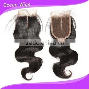 Full Silk Blonde Lace Closure Piece thumbnail-6