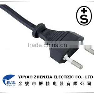 Two Pin Plug Power Cord for Switzerland thumbnail-1