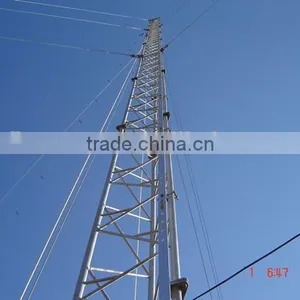 Guyed Wire Tubular Communication Tower thumbnail-2
