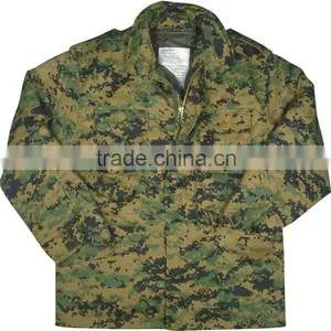 Digital Camouflage Military M65 Field Jacket thumbnail-1