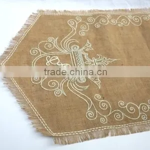 Burlap/Jute Table Runner thumbnail-1